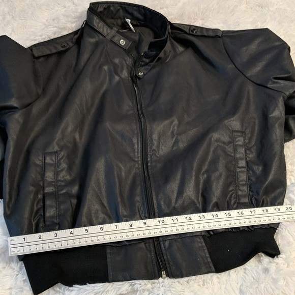 Four Seasons Men's Vintage Members Only Black Jacket Size Large - Picture 7 of 7